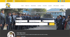 Desktop Screenshot of aishwaryacollegepali.com